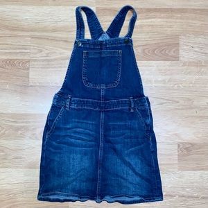 🩵 Cute Denim Overall Dress Coverall Jumper Jean Dress 🩵